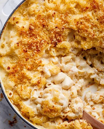 Garlic Parmesan Mac And Cheese