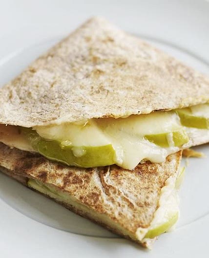Cheddar-Apple Quesadilla