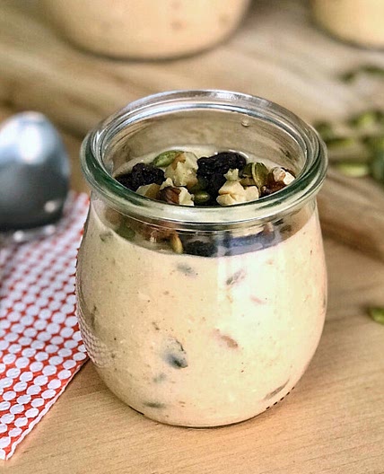 Pumpkin Spice Overnight Oats - Ellie Krieger