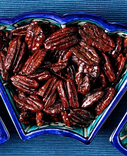 Maple Spiced Glazed Nuts - Ellie Krieger