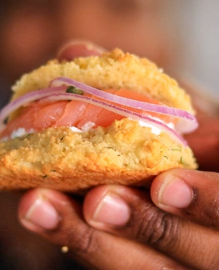 Low Carb Herb Yogurt Biscuits