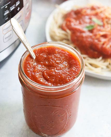 Instant Pot Spaghetti Sauce (with fresh tomatoes!)