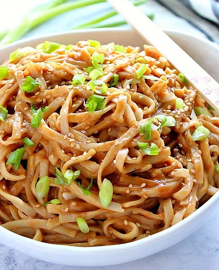 Thai Peanut Noodles Recipe