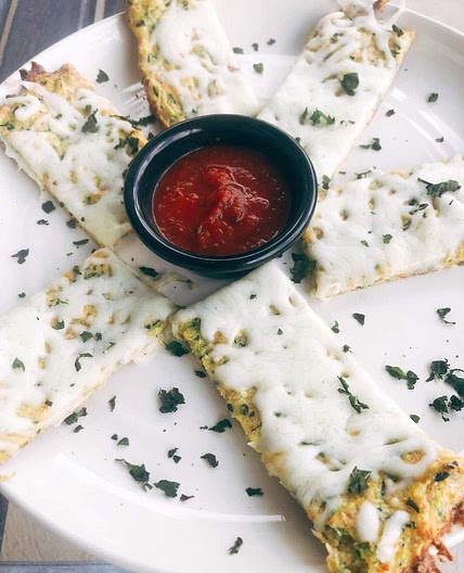 Zucchini Cheesy Bread