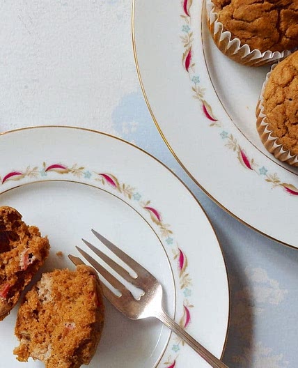 Rhubarb Muffins