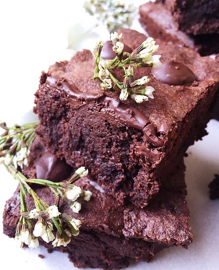 Fudgy Buckwheat Brownies