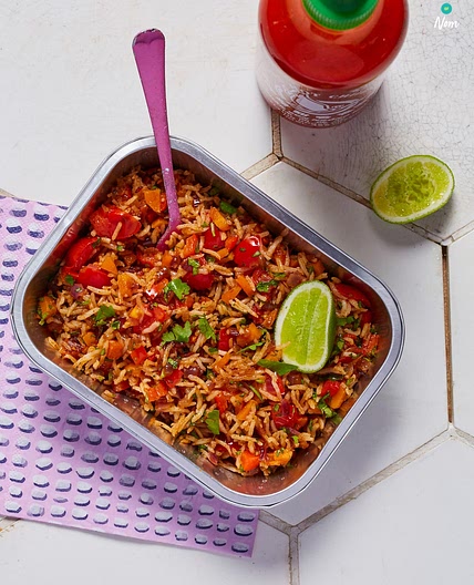 Indian Fried Rice | Slimming & Weight Watchers Friendly