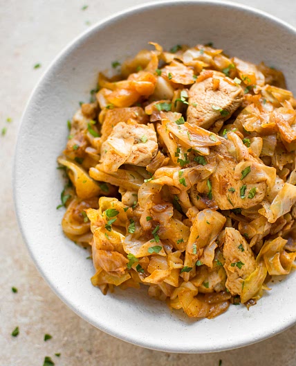 Easy Chicken and Cabbage Stir Fry