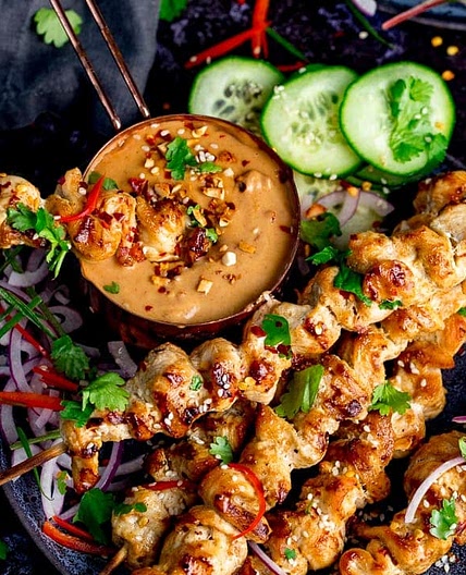 Easy Chicken Satay Recipe