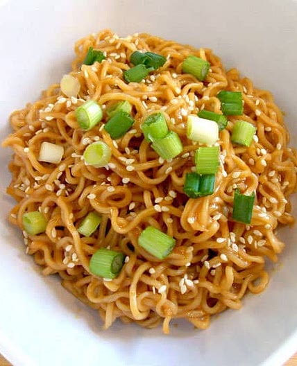 Sesame Peanut Butter Noodles Recipe