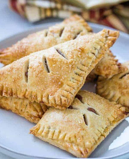 Apple Hand Pie with Salted Caramel Drizzle