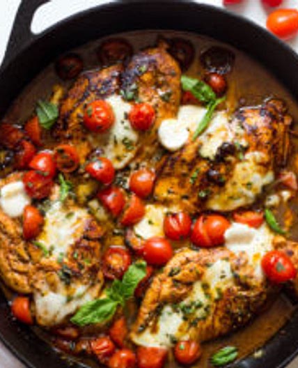 One Pan Balsamic Chicken