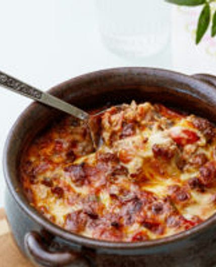 Keto bacon burger casserole