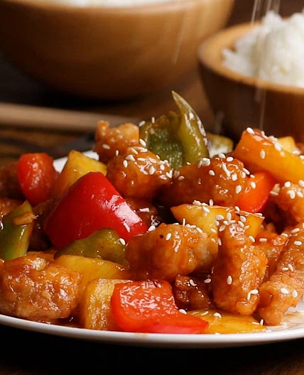 Sweet And Sour Pork Recipe by Tasty