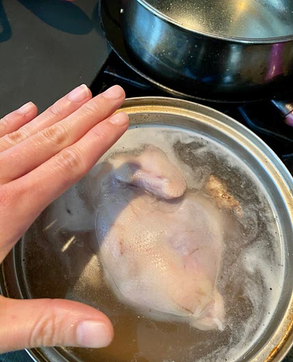 Simple Homestyle Chinese Chicken Broth/Soup