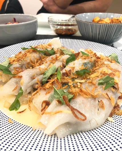 Bahn Cuon - Fresh Steamed Rice Roll