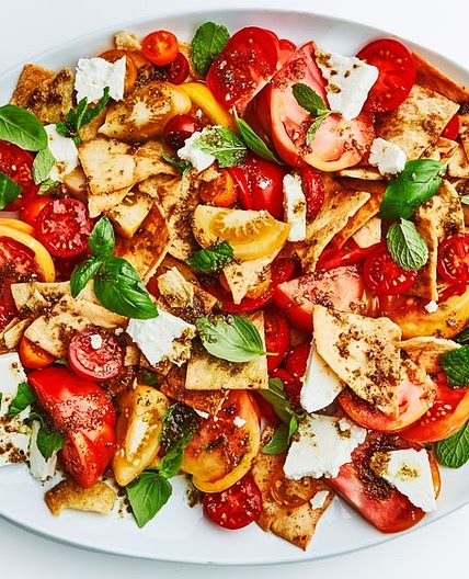 Fancy and Beautiful Tomato Salad