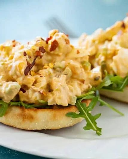 Spicy Avocado Egg Salad