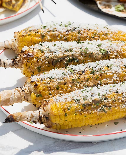 Grilled Mexican Street Corn (Elotes)