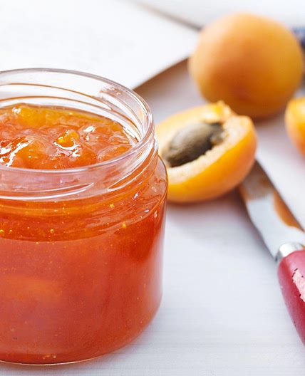 Traditional apricot jam