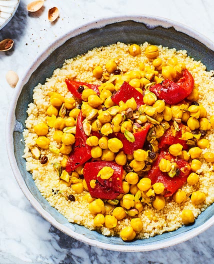 Chickpea and Roasted Red Pepper Pantry Tagine
