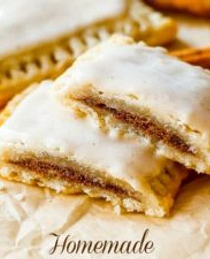 Homemade Frosted Brown Sugar Cinnamon Pop Tarts