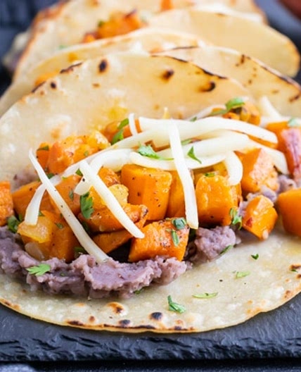 Black Bean Sweet Potato Tacos
