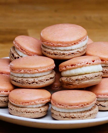 Neapolitan Macarons Recipe by Tasty