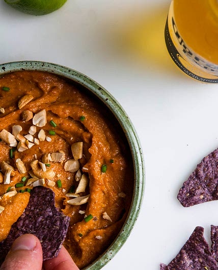 Cashew chiles dip