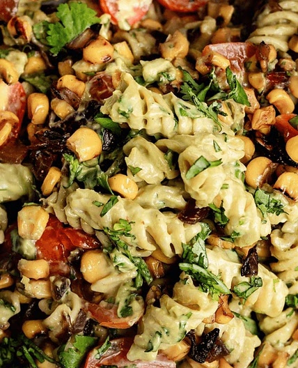 Avocado Summer Pasta Salad