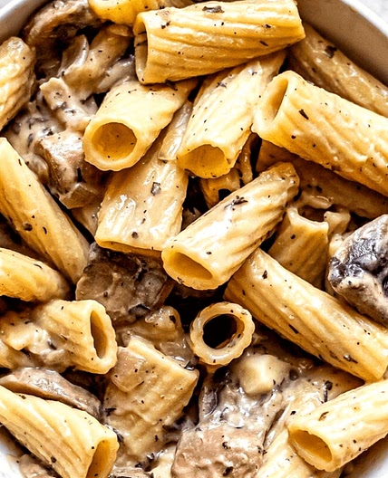 Creamy Garlic Mushroom