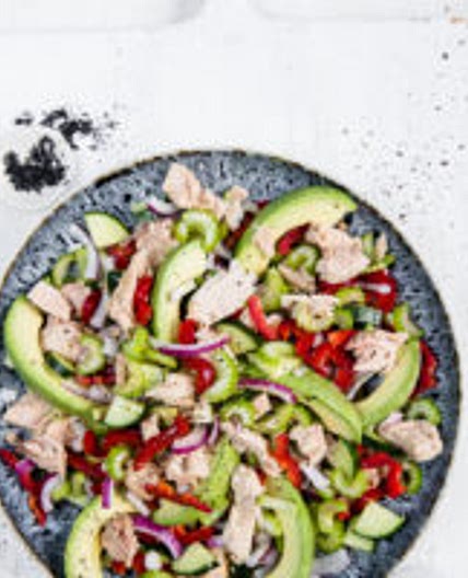 Keto tuna and avocado salad