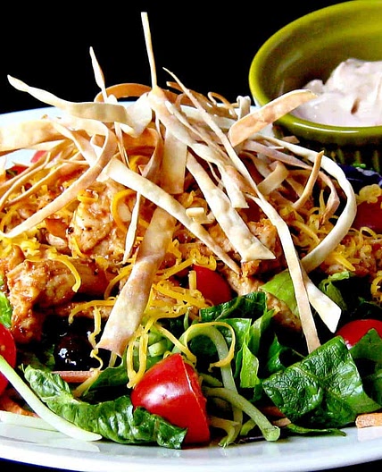 BBQ Chicken & Veggie Crunch Salad