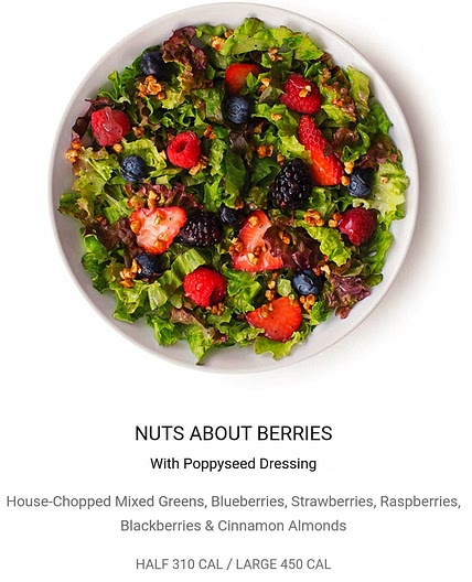Nuts About Berries (Zupas Cafe)