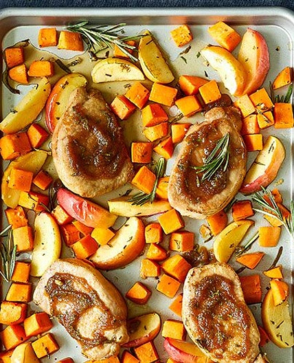Roasted Pork and Apples