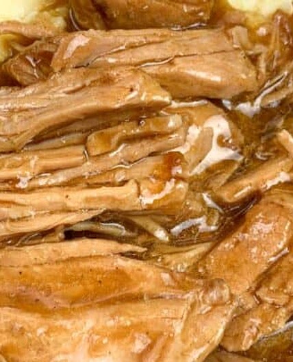 Crockpot Pork Chops and Gravy