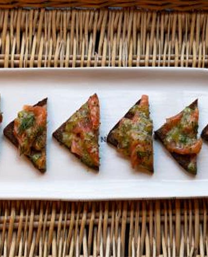Salmon Cured with Dill and Pernod