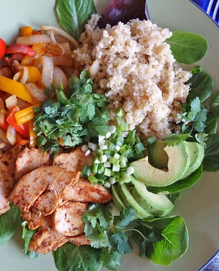 Chicken Fajita Bowl