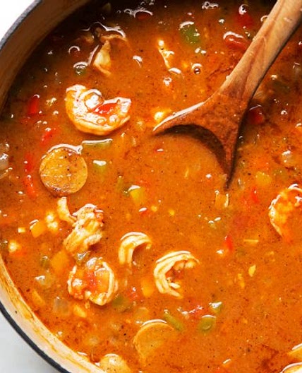 Nate- New Orleans Gumbo with Shrimp and Sausage