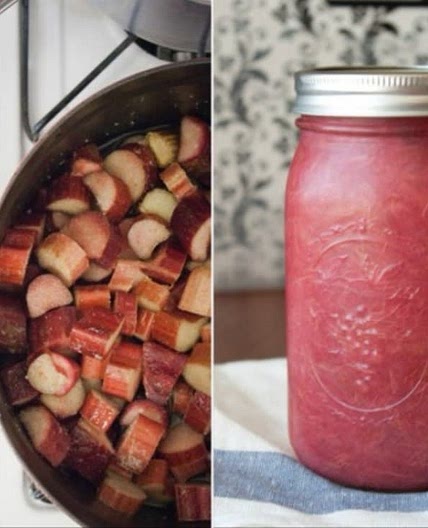 Simple Rhubarb Compote