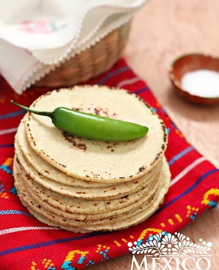 Homemade Corn Tortillas
