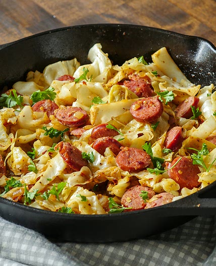 Kielbasa & Cabbage