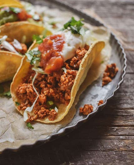 Vegan Taco Meat Recipe with Cauliflower & Walnuts