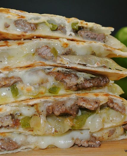 Cheese Steak Quesadillas