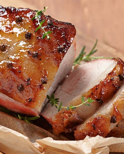 Sugar-free Glazed Christmas Ham