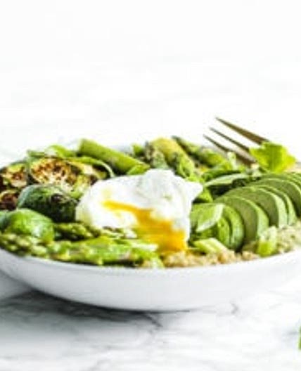 Spring Green Quinoa Bowl
