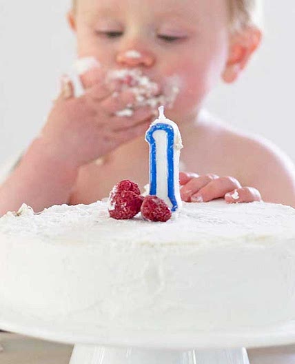 Healthy First Birthday Cake