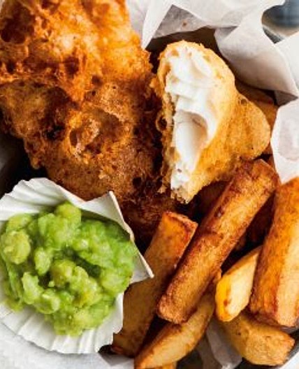 Beer-battered fish