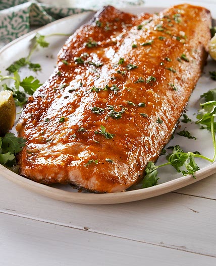 Honey-Sriracha Salmon