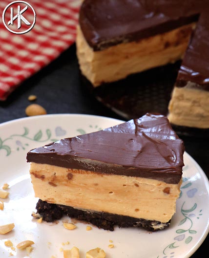 No Bake Peanut Butter Keto Cheesecake